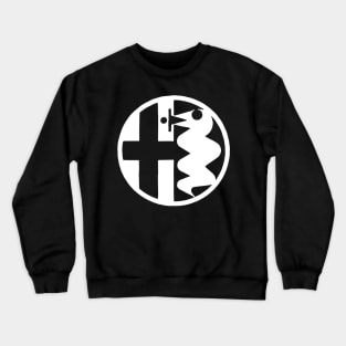 Afla Romeo Logo Crewneck Sweatshirt